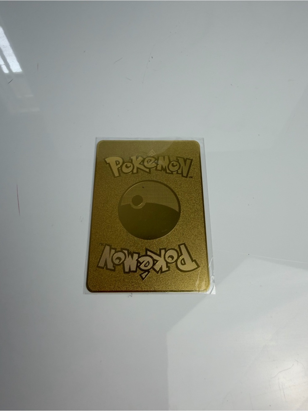 Gold Metal Pikachu Pokémon Collector Card Novelty Display Card - Picture 5 of 7